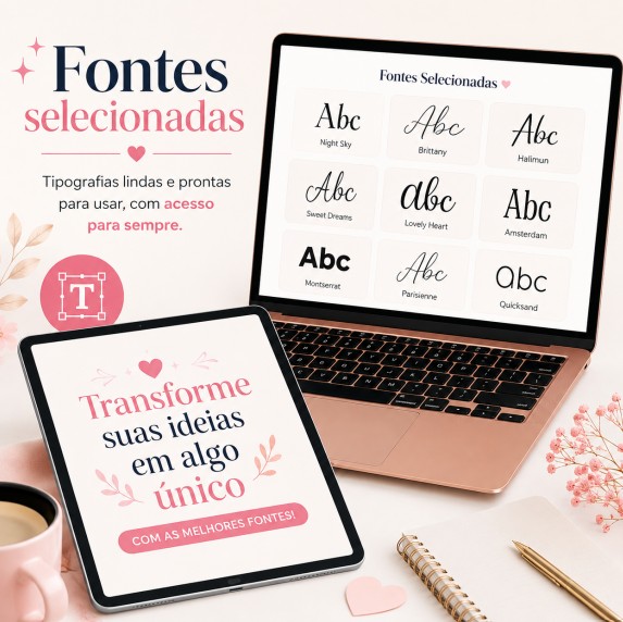 Fontes selecionadas
